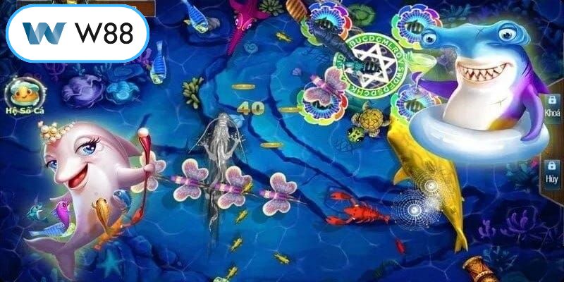 Cách chơi bắn cá ở siêu thị