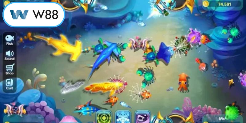 Khám phá sảnh giải trí đại dương đầy lôi cuốn